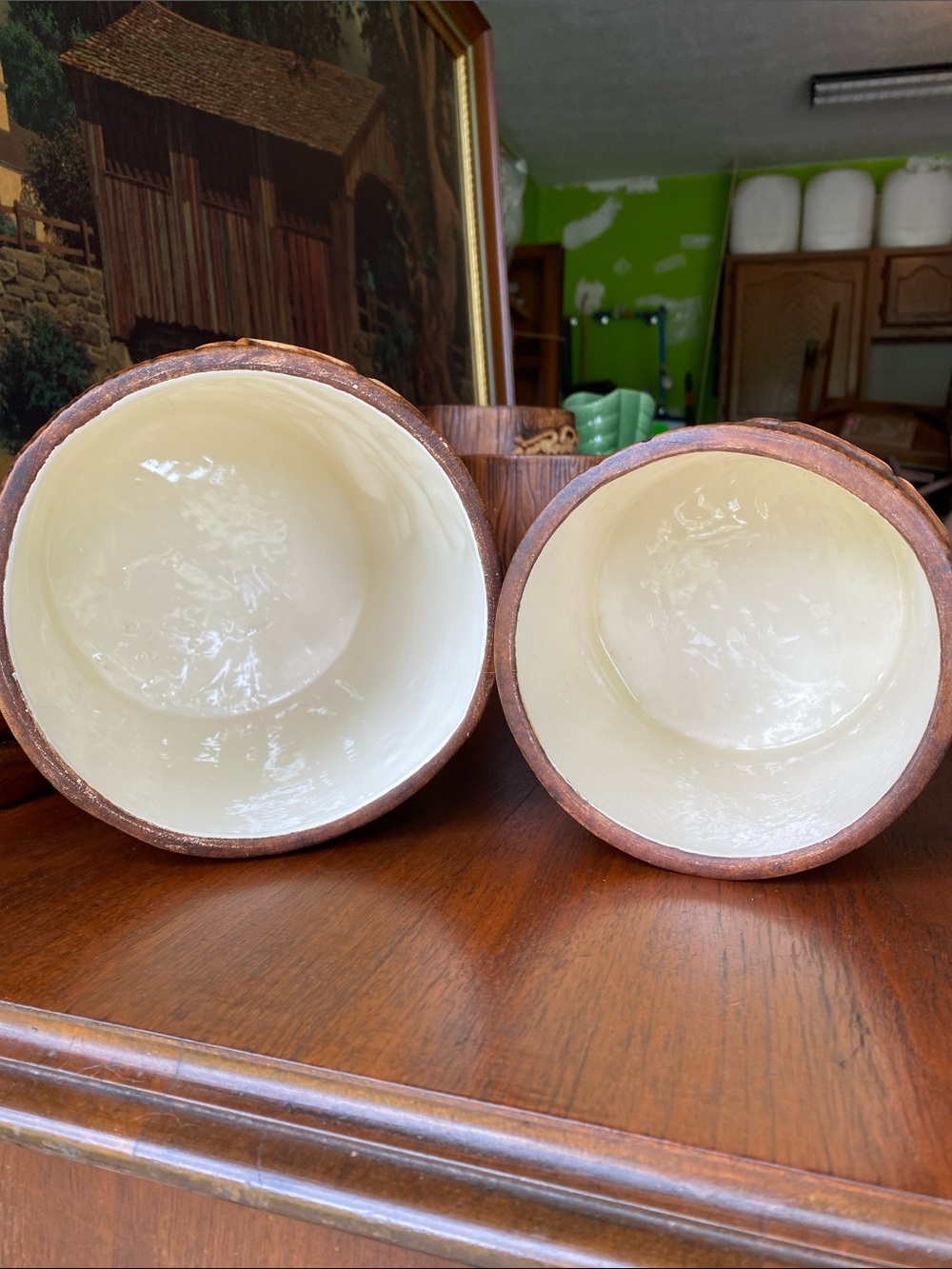 Vintage U.S.A. Treasure Craft Ceramic Kitchen Set, 6 Pieces, 1960s to 1970s. - Picture 10 of 12